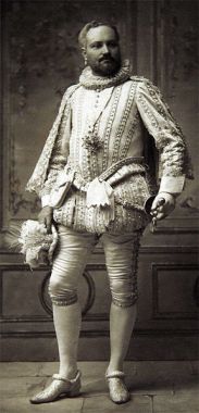 James L. Breese déguisé en Duc de Guise